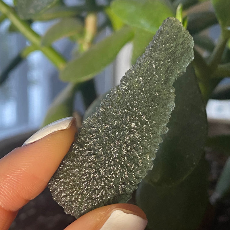 Moldavite, Chlum nad Malší, South Bohemian Region, Czech Republic