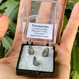 Pack of Three Tanzanite Crystal from Lelatema Mountains, Merelani Hills, Tanzania