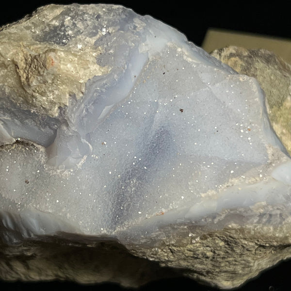 Druzy Blue Lace Agate, from Nsanje, Malawi