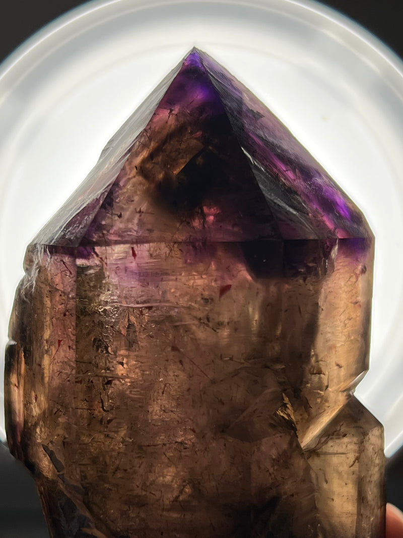 Gorgeous Deep Purple Smokey Quartz Shangaan Amethyst Crystal From The Chibuku Mine, Gezani Communal Land, Zimbabwe