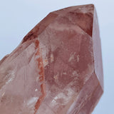3 Ishuko Red Phantom Quartz, Hematite included Quartz from the Central Province of Zambia