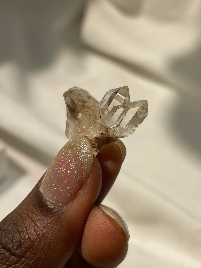 Bundle of Brandberg Quartz from Xoboxobos, Brandberg District, Namibia