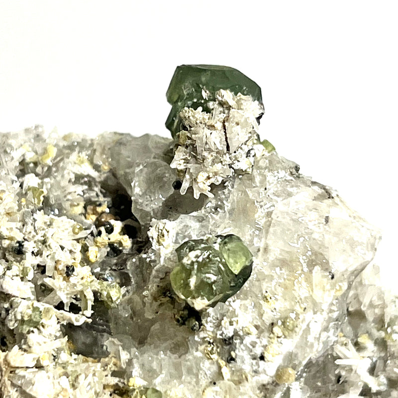 Demantoid Garnet from Tubissis, Namibia