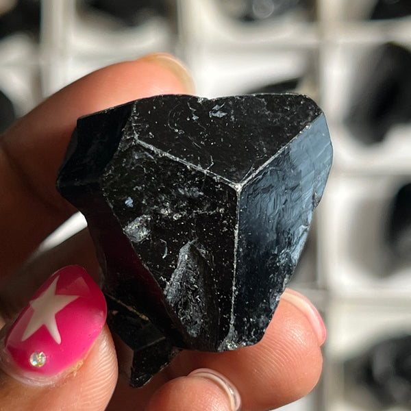 1 piece of Lustrous Black Tourmaline, from Erongo Mountain, Erongo Region, Namibia