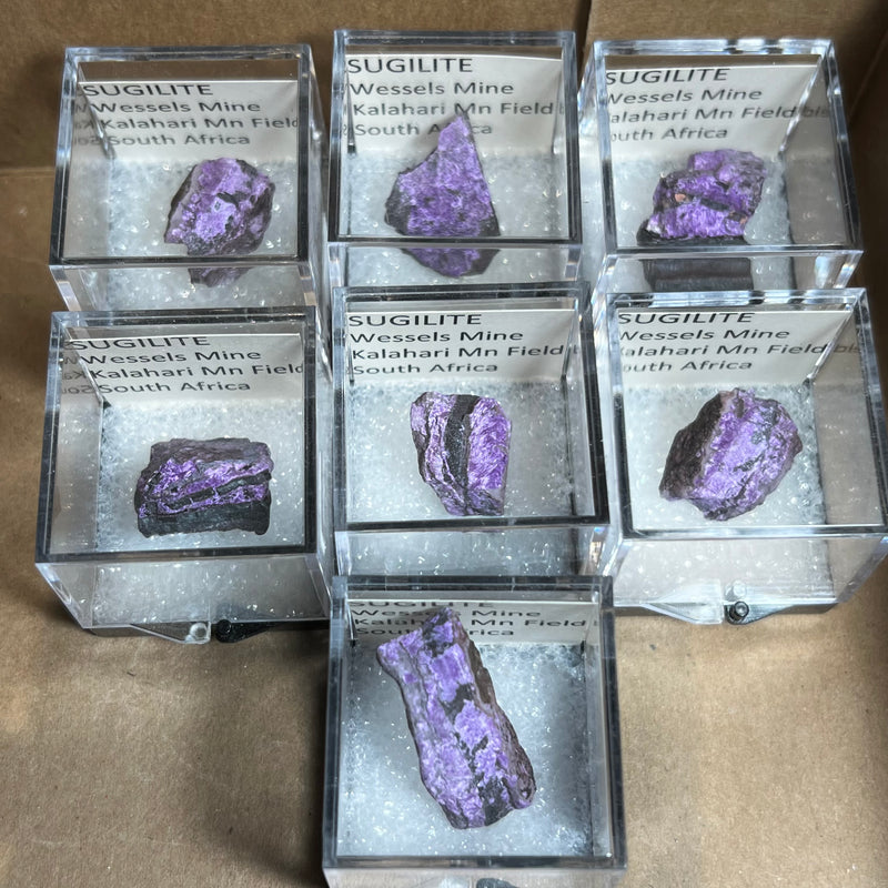 Sugilite from Wessel’s Mine, Kalahari Manganese Field, Northern Cape, South Africa
