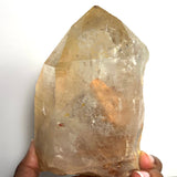 1.32kg Huge Phantom Discovery Quartz with Kaolinite Inclusions from Chongwe, Zambia