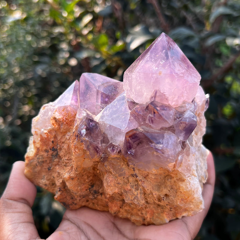Gorgeous Self-Standing Spirit Quartz from South Africa