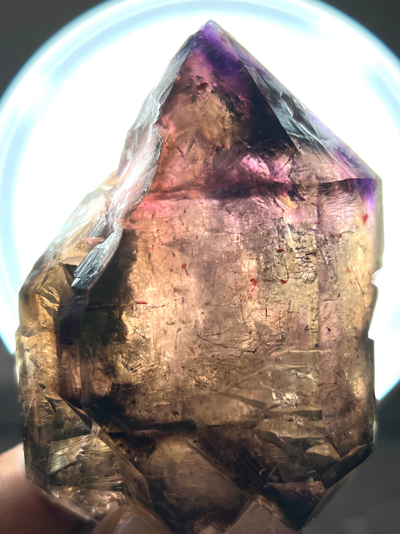 Gorgeous Deep Purple Smokey Quartz Shangaan Amethyst Crystal From The Chibuku Mine, Gezani Communal Land, Zimbabwe