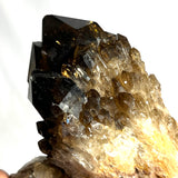 Deep Smoky Kundalini Quartz Citrine, Democratic Republic of Congo, Lwena, Congo Citrine