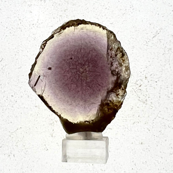 Sliced Botryoidal Fluorite from Klein Spitzkoppe Area, Erongo Region, Namibia