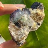 Fluorite on Feldspar Matrix, Hohenstein Farm, Erongo Region , Namibia, Namibian Mineral