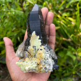 Gorgeous Self-Standing Smokey Quartz with Hyalite, Erongo Mountain, Erongo Region, Namibia