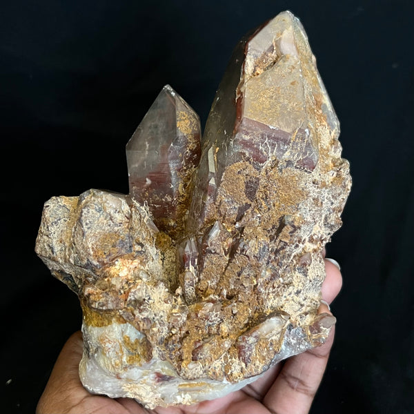 Beautiful Hematite Included Quartz, aka Zim Reds, Mutoko, Zimbabwe