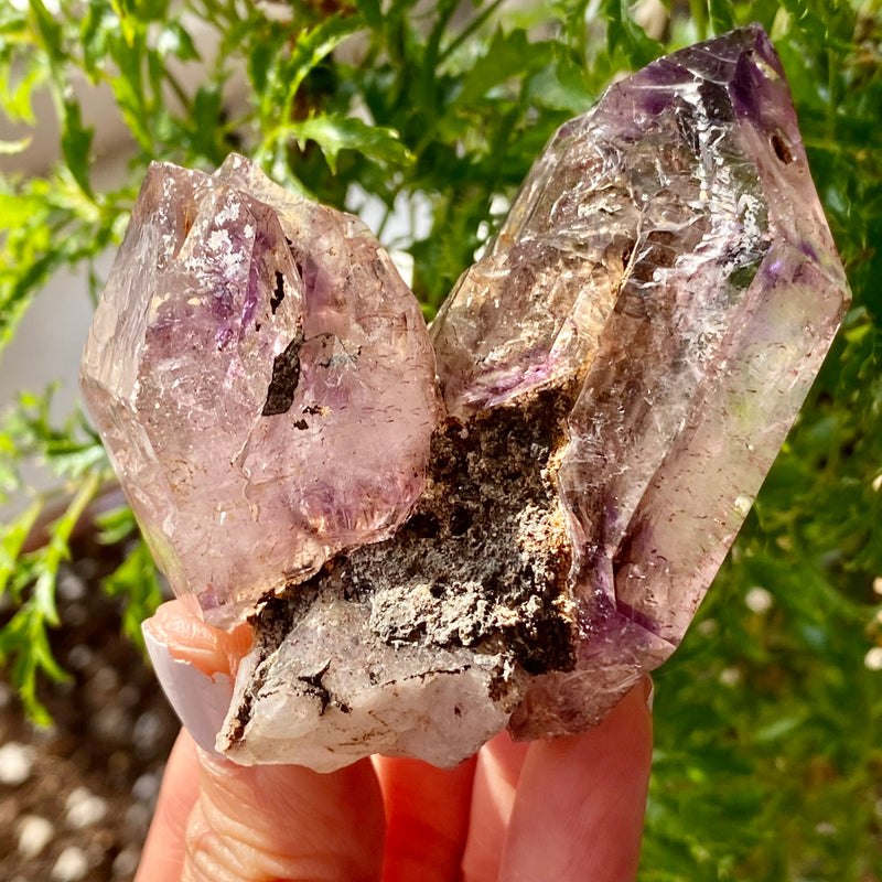 Double Terminated Shangaan Amethyst From Zimbabwe