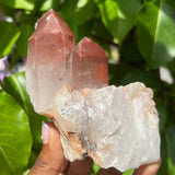 Gorgeous Ishuko Red Phantom Quartz, Hematite included Quartz from the Central Province of Zambia
