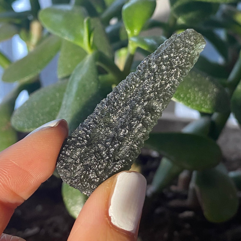 Moldavite, Chlum nad Malší, South Bohemian Region, Czech Republic