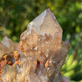 Golden Kundalini Quartz Citrine, Democratic Republic of Congo, Lwena, Congo Citrine