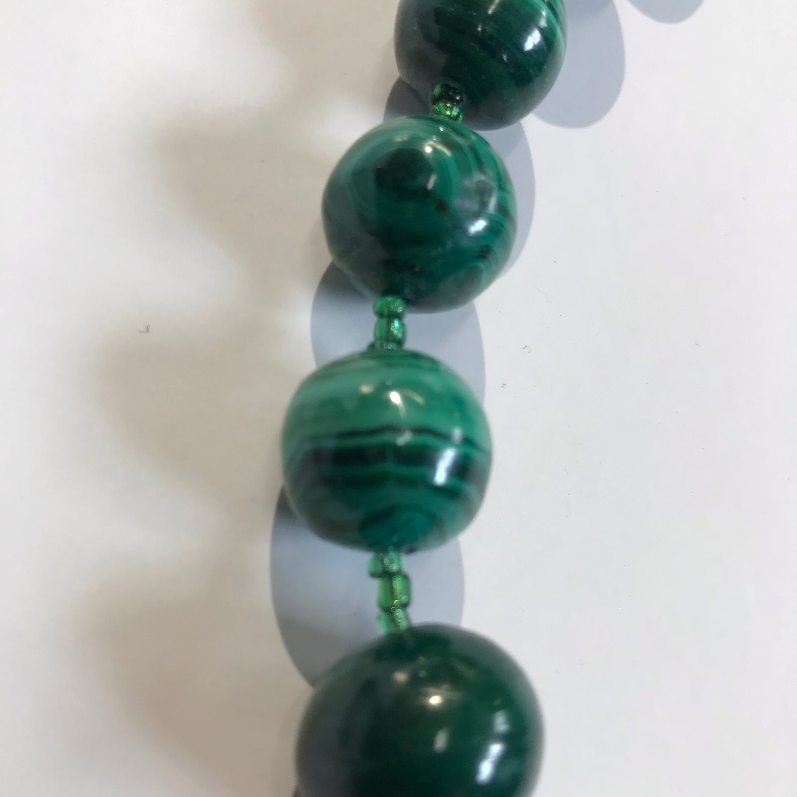Malachite Necklaces; Malachite beads – Nharo!