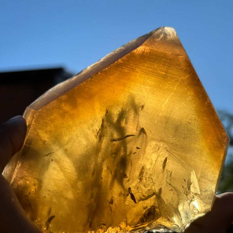 Natural Citrine, Citrine Quartz From Mansa, Zambia, Citrine Points