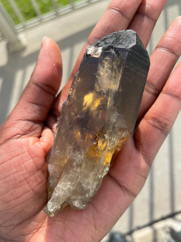 Natural Citrine, Citrine Quartz From Mansa, Zambia