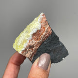 Jouravskite with Xonotlite & Bustamite, N’Chwaning Mine lll, Kuruman, Khalahari Manganese Field, Northern Cape, South Africa