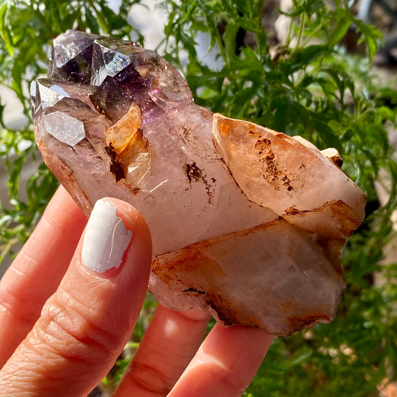 Shangaan Amethyst with Quartz From Zimbabwe