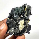 Gorgeous Galaxy Fluorite with Tourmaline, Erongo Mountain, Erongo Region, Namibia