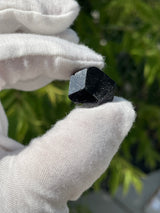 Set of Five Black Tourmaline Crystals, Crystals from Erongo Mountain, Erongo Region, Namibia