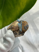 Aquamarine with Siderite on Feldspar Matrix, Mineral Specimen from Erongo Mountain, Erongo Region, Namibia