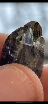 Unheated Tanzanite Crystal: Natural Crystal from Lelatema Mountains, Merelani Hills, Tanzania