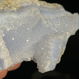 Druzy Blue Lace Agate, from Nsanje, Malawi