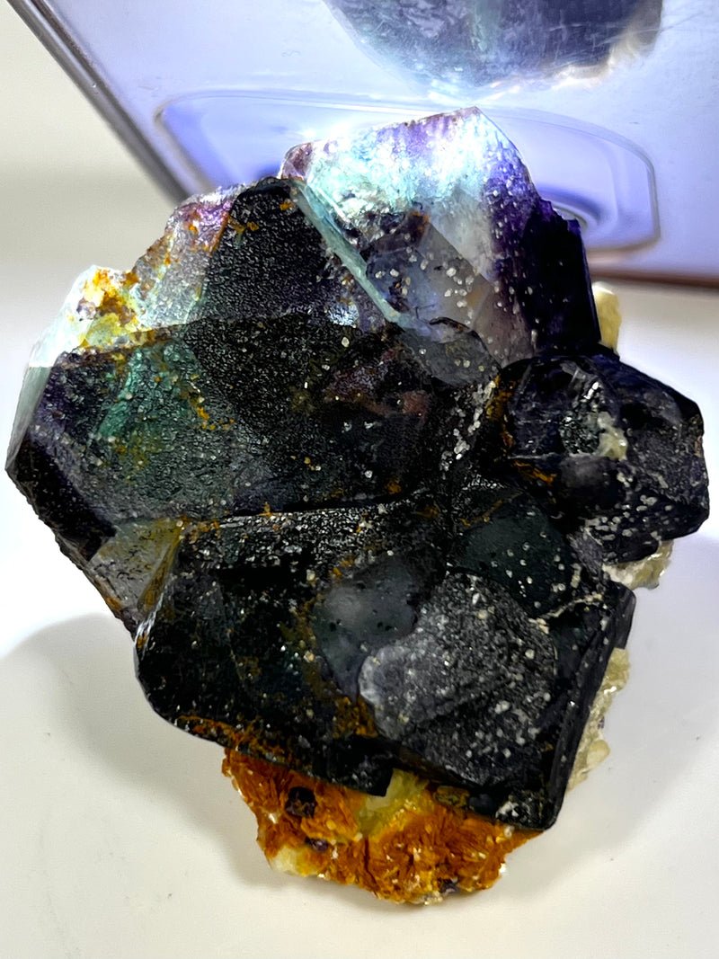 Gorgeous Galaxy Fluorite, Erongo Mountain, Erongo Region, Namibia