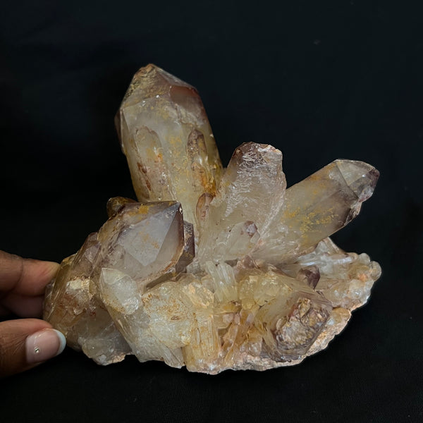 Gorgeous Self-Standing Hematite Included Quartz, aka Zim Reds, Mutoko, Zimbabwe