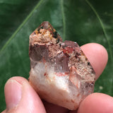 5 Ishuko Red Phantom Quartz, Hematite included Quartz from the Central Province of Zambia