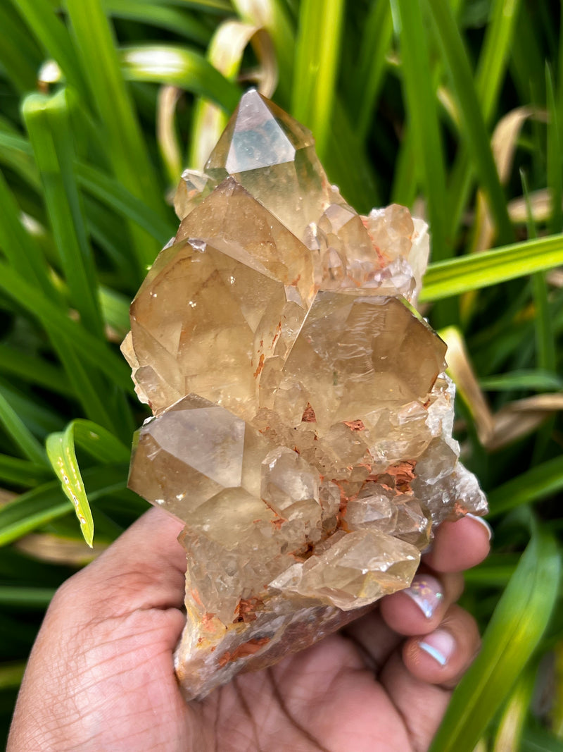 Gorgeous Golden Kundalini Quartz Citrine, Democratic Republic of Congo, Lwena, Congo Citrine