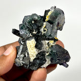 Gorgeous Galaxy Fluorite with Tourmaline, Erongo Mountain, Erongo Region, Namibia