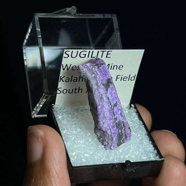 Sugilite from Wessel’s Mine, Kalahari Manganese Field, Northern Cape, South Africa