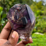 Gorgeous Skeletal Shangaan Amethyst Crystal with Hematite Inclusions From Zimbabwe