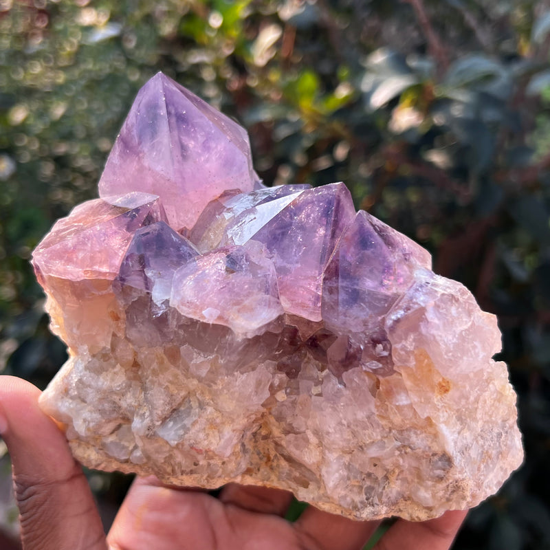 Gorgeous Self-Standing Spirit Quartz from South Africa