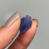 3 Pack of Tanzanite Pleochroic Crystals, Pink/Lavendar, Blue/Yellow 2.93g, Meralani Hills, Tanzania