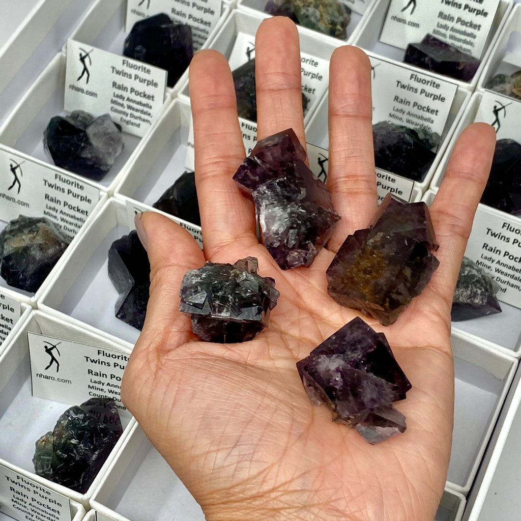 UK purple fluorite newest Lady Annabella