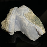 Druzy Blue Lace Agate, from Nsanje, Malawi