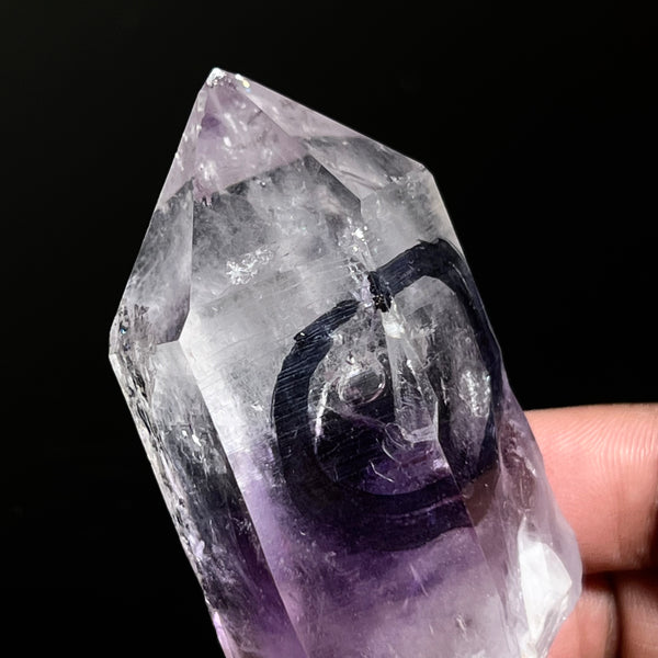 Juicy Enhydro Brandberg Quartz Crystal, Goboboseb, Brandberg District, Erongo Region