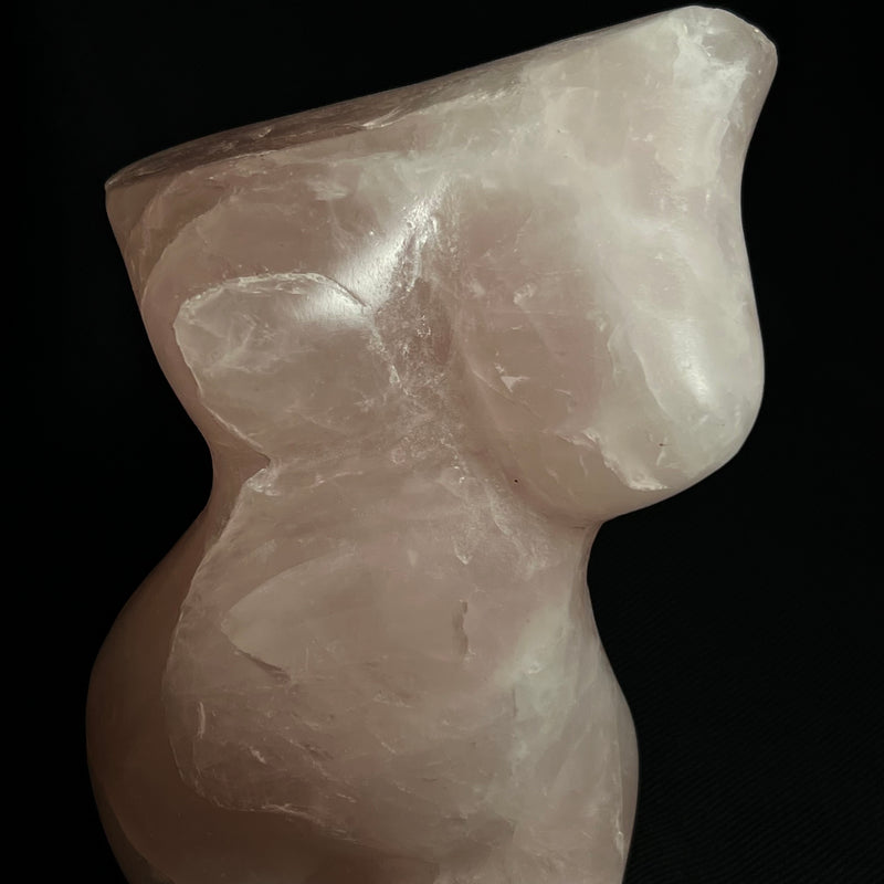 ‘African Goddess Body’, Rose Quartz by Farai Tandi