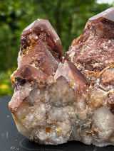 Beautiful Self-Standing Hematite Included Quartz, aka Zim Reds, Mutoko, Zimbabwe