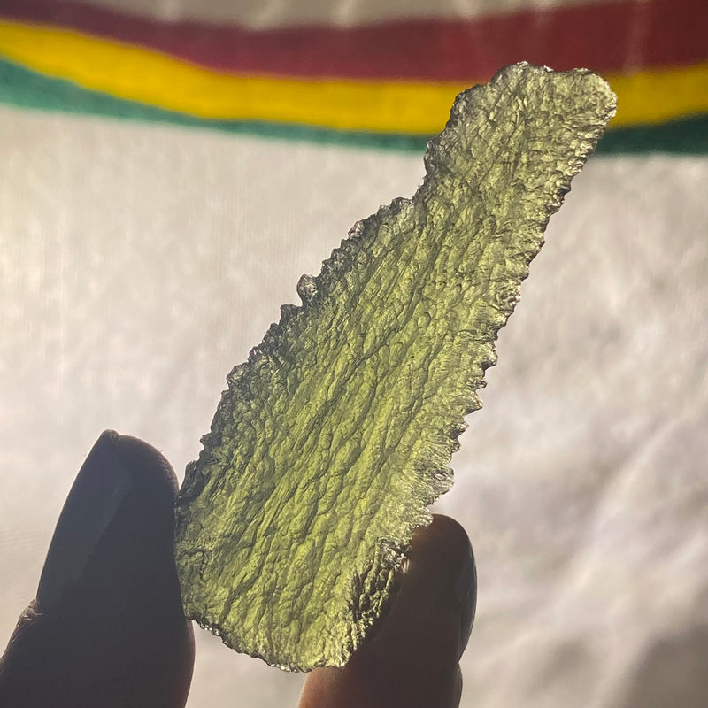 Moldavite, Chlum nad Malší, South Bohemian Region, Czech Republic