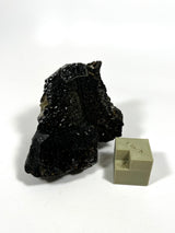 Lustrous Black Tourmaline Crystal, from Erongo Mountain, Erongo Region, Namibia