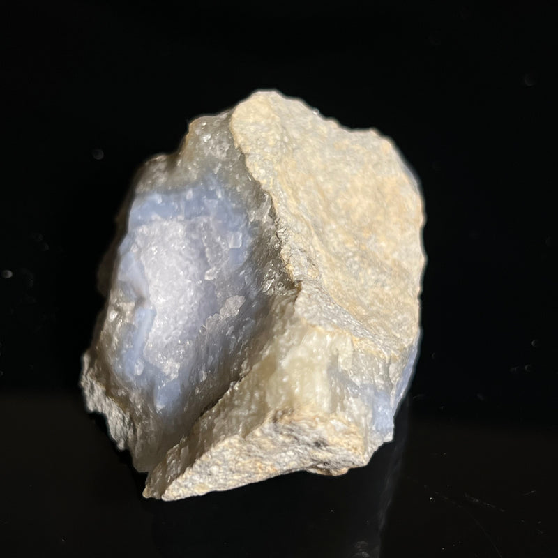 Druzy Blue Lace Agate, from Nsanje, Malawi