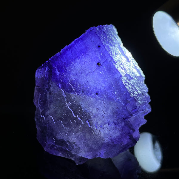 Purple Fluorite, Elmwood Mine, Smith County, Tennessee, USA