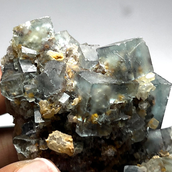 Fluorite and Barite, Okorusu Mine, Namibia
